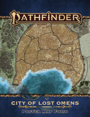 Lost Omens - City of Lost Omens Poster Map